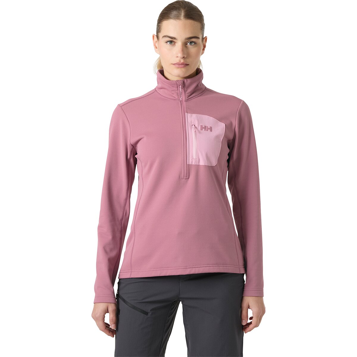 Image of Helly Hansen Versalite 1/2-Zip Fleece - Women's Wildberry, XL