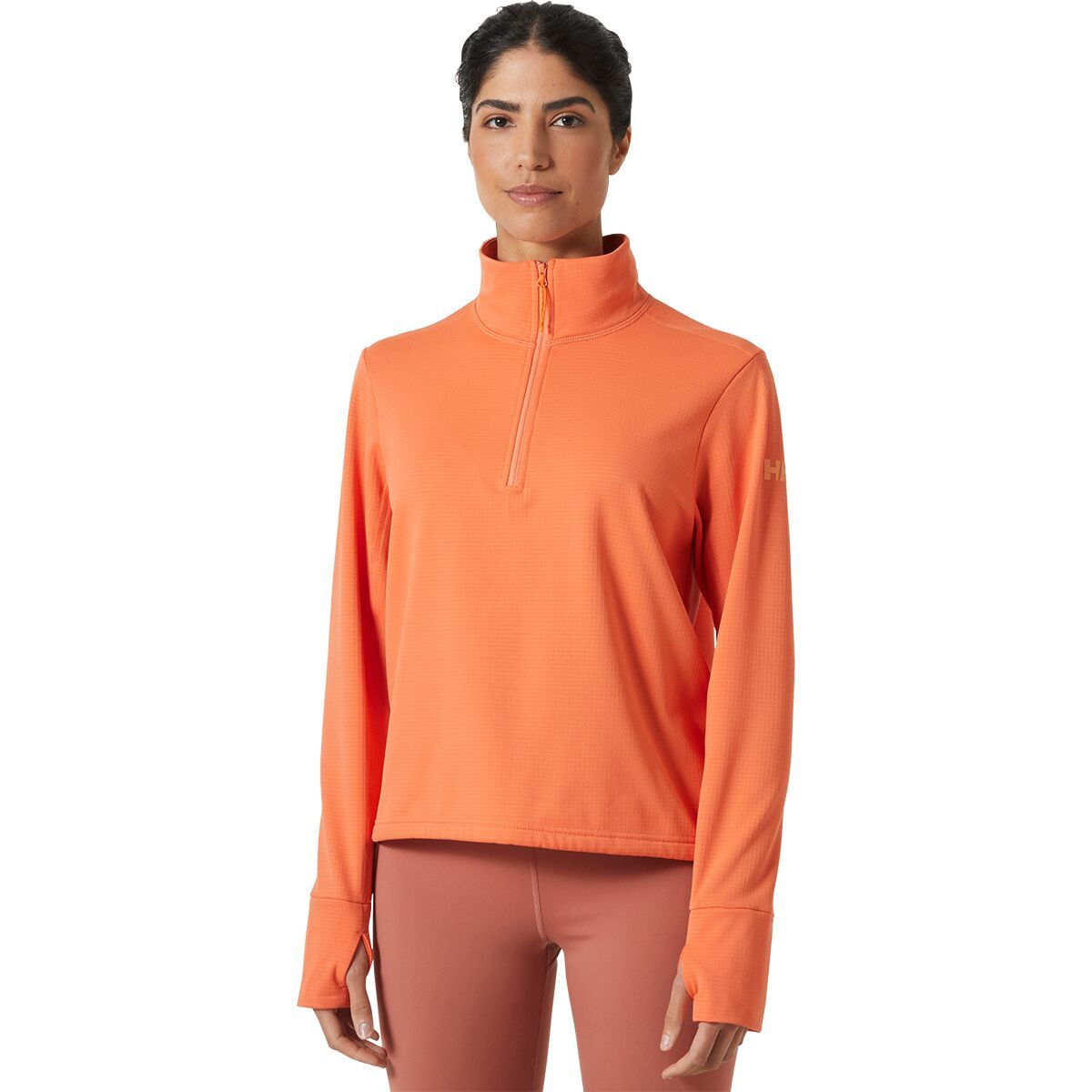 Image of Helly Hansen Versalite Cinched Fleece Pullover - Women's Bonfire, XL