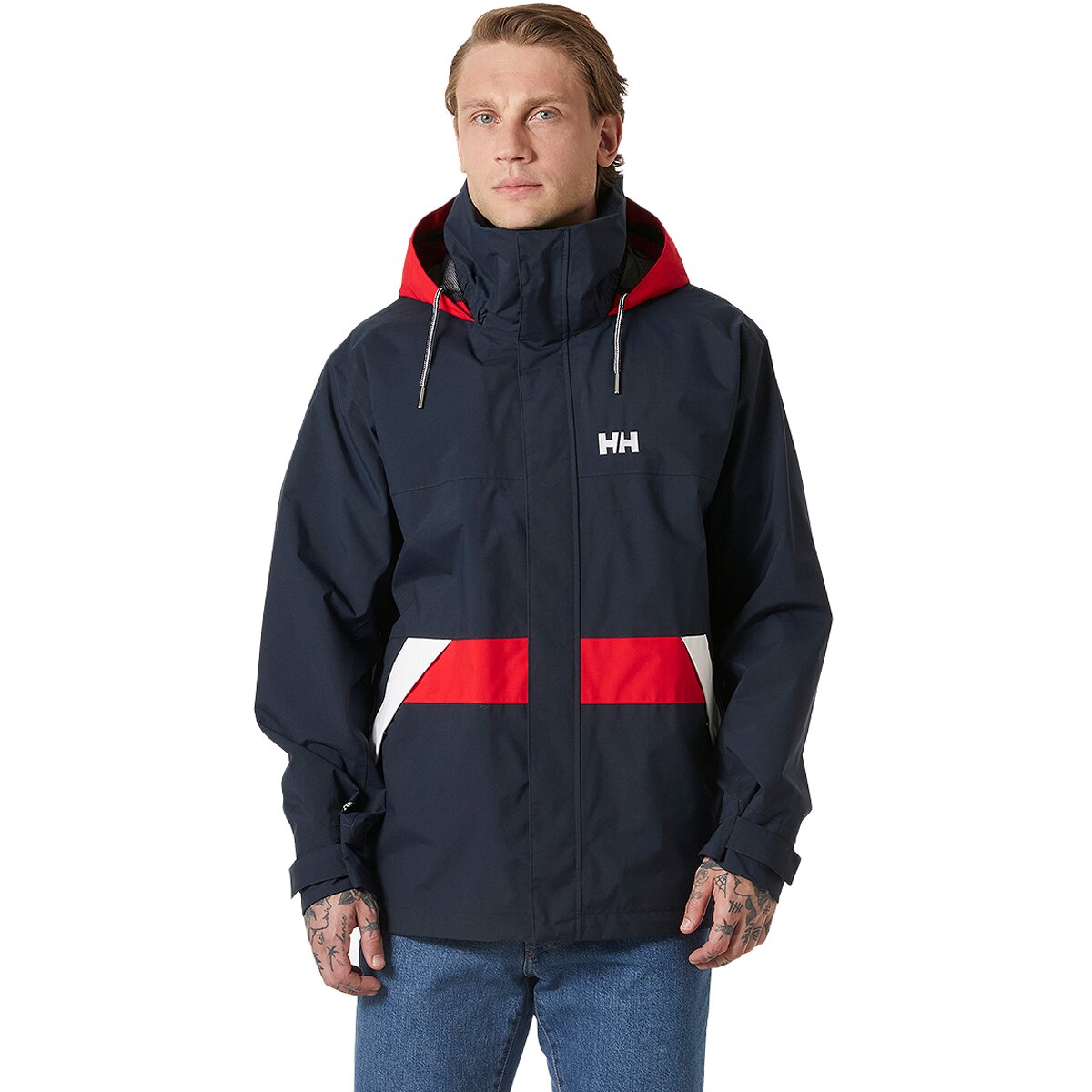Image of Helly Hansen Koster All-Weather Jacket - Men's Navy, L