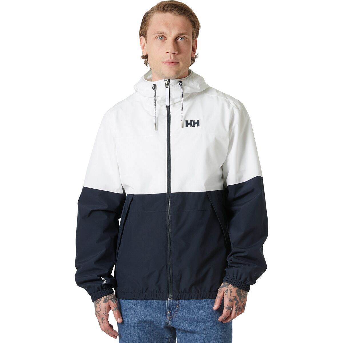 Image of Helly Hansen Koster Rain Jacket - Men's White, M