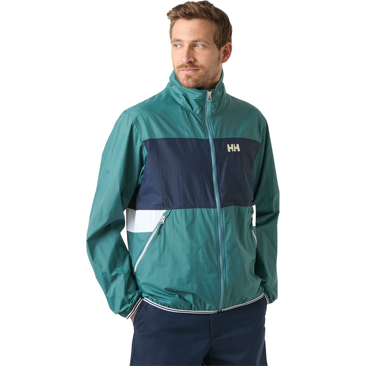 Image of Helly Hansen Koster Windbreaker - Men's Opal Green, XXL