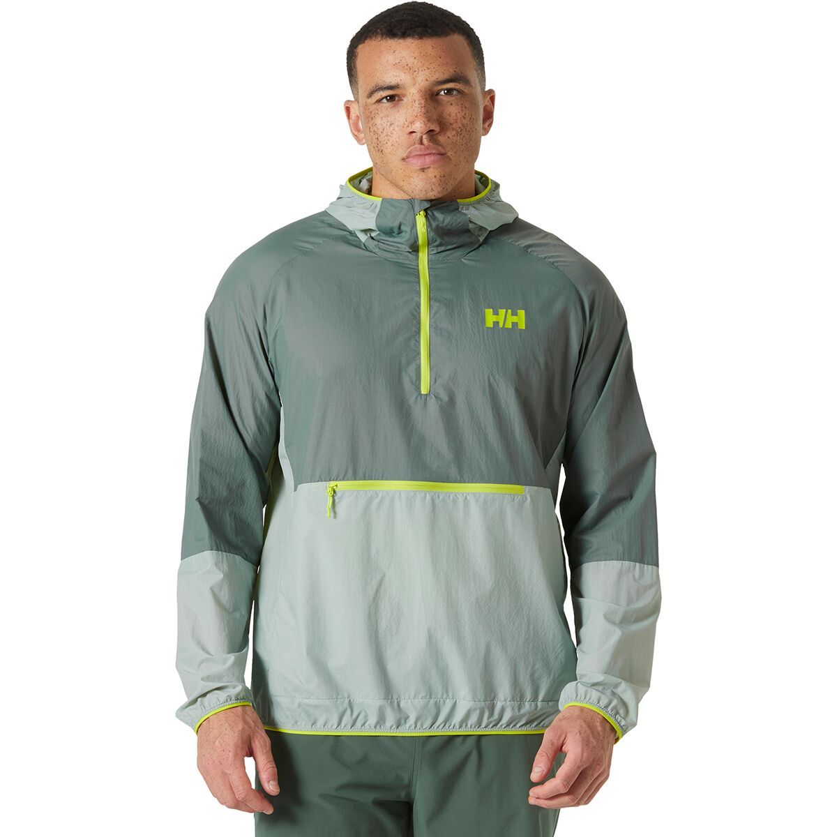 Helly Hansen Roam Wind Anorak - Men's Grey Cactus, L