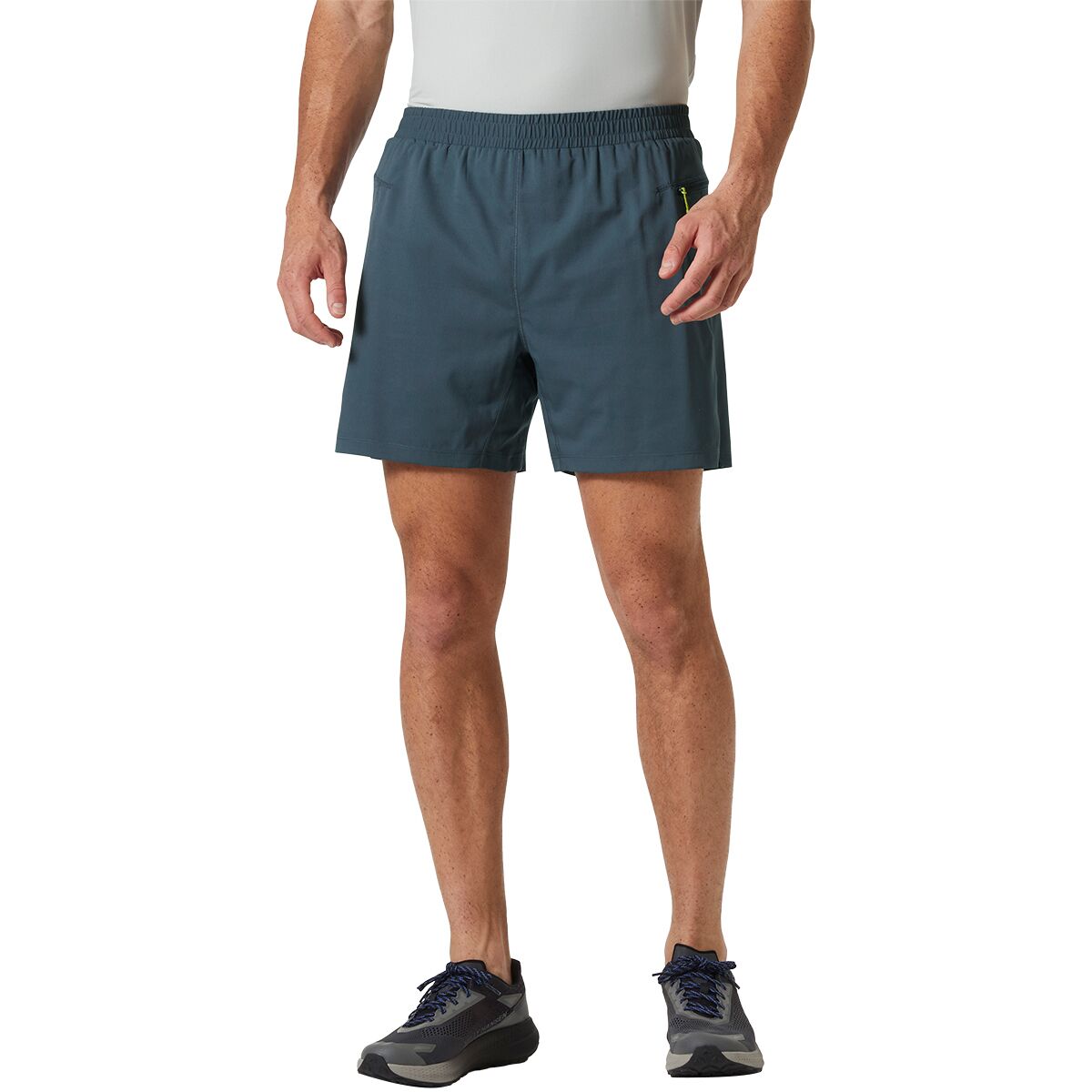 Image of Helly Hansen Trail 6in Short - Men's Alpine Frost, L