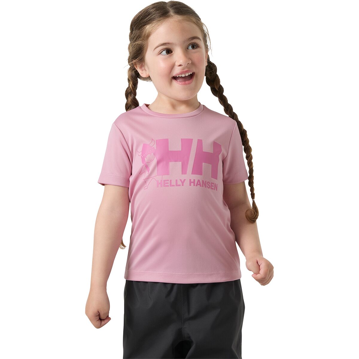 Image of Helly Hansen HH Tech Graphic T-Shirt - Toddlers' Pink Lavender, 7