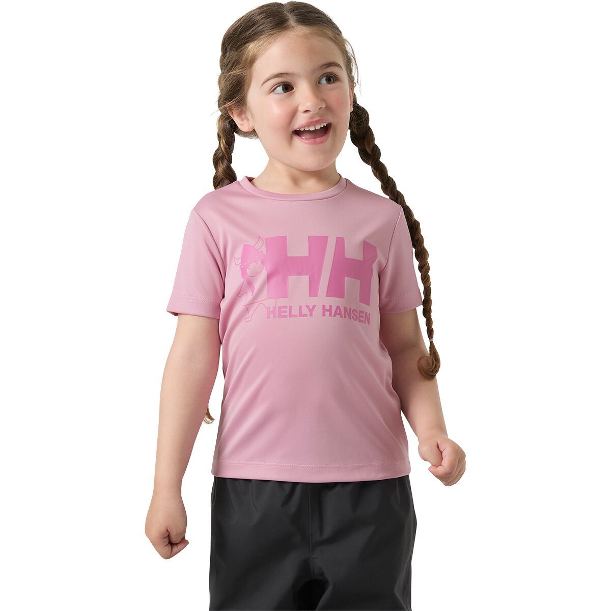 Image of Helly Hansen HH Tech Graphic T-Shirt - Toddlers' Pink Lavender, 5