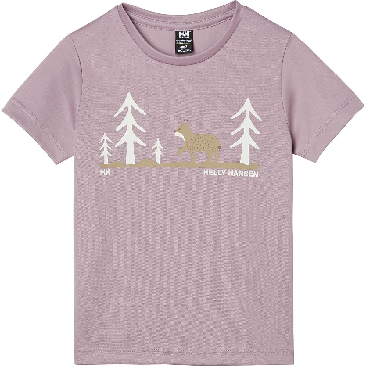 Image of Helly Hansen HH Tech Graphic T-Shirt - Toddlers' Purple Clay, 4