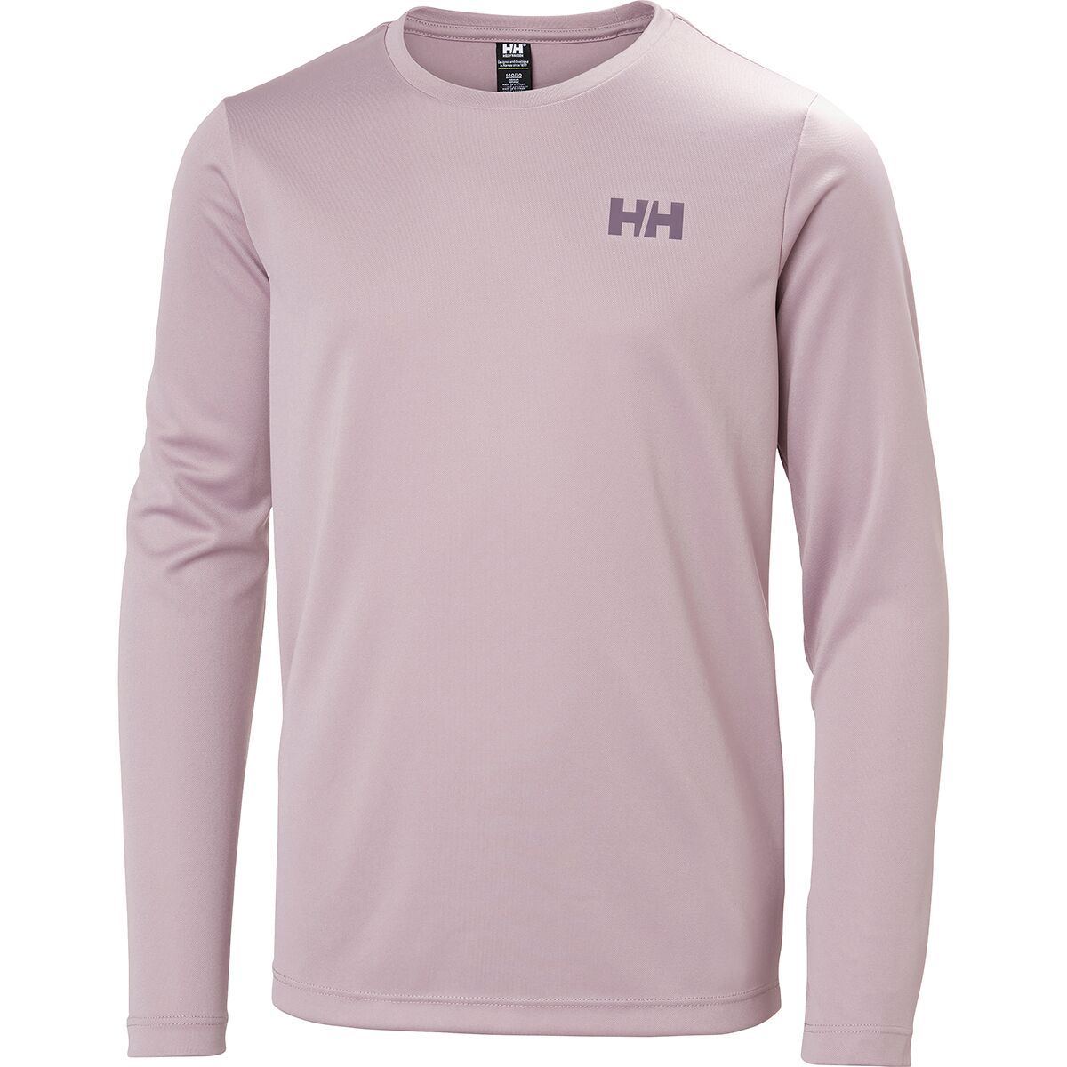 Helly Hansen HH Tech Long-Sleeve Crew - Kids' Purple Clay, 8