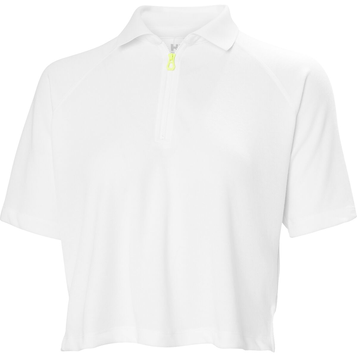 Image of Helly Hansen Inshore Zip Crop Polo Shirt - Women's White, M