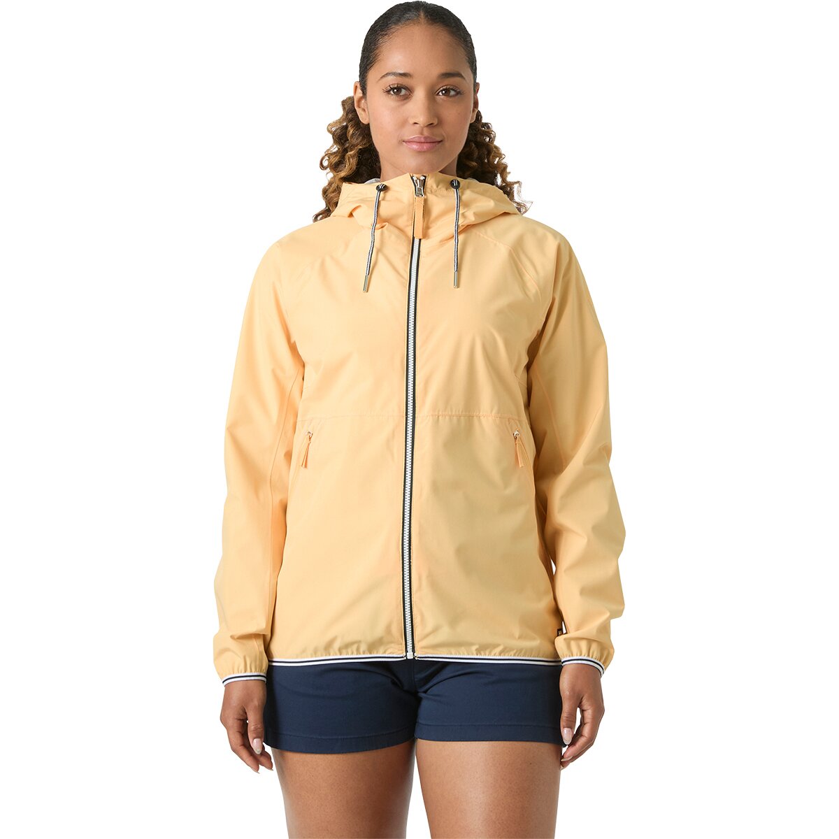 Image of Helly Hansen Koster Rain Jacket - Women's Miami Peach, S