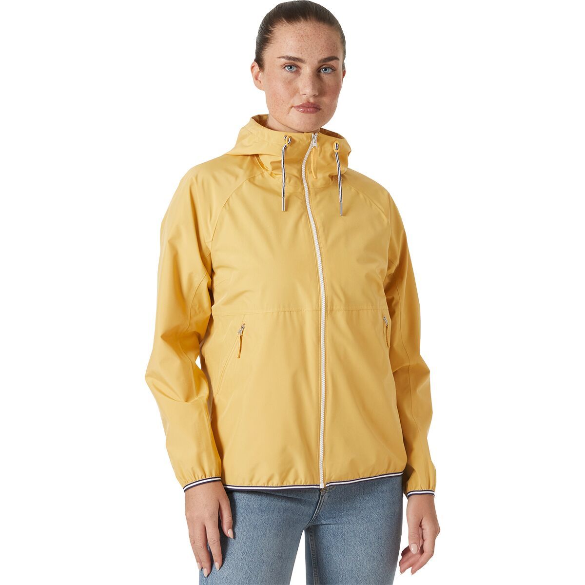 Image of Helly Hansen Koster Rain Jacket - Women's Sand, XS