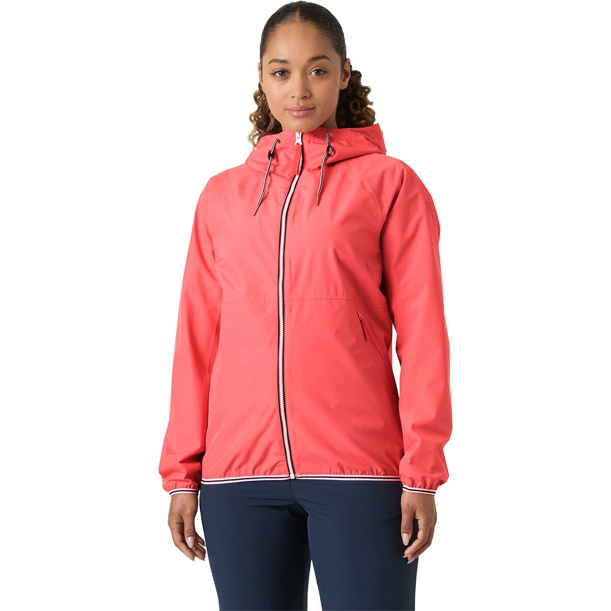 Image of Helly Hansen Koster Rain Jacket - Women's Sunset Pink, S