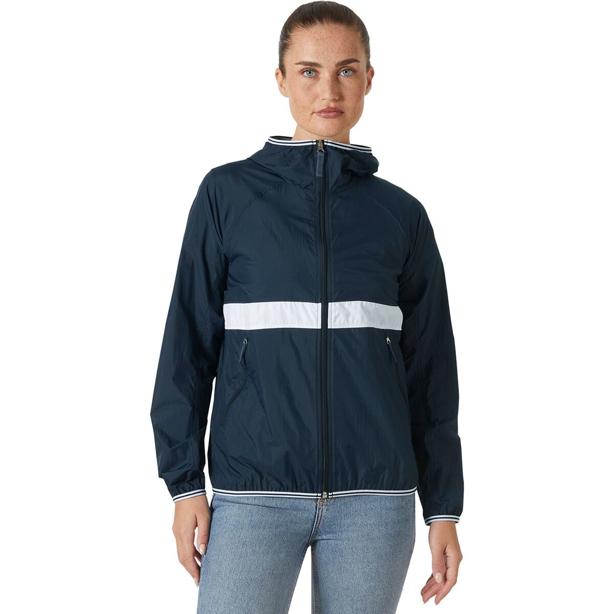 Image of Helly Hansen Koster Windbreaker Jacket - Women's Navy, S