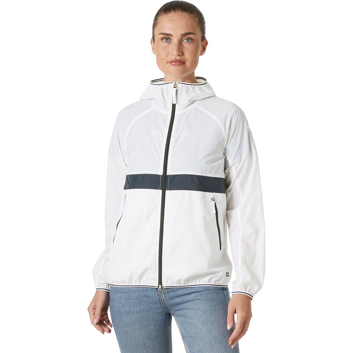 Image of Helly Hansen Koster Windbreaker Jacket - Women's White, XS