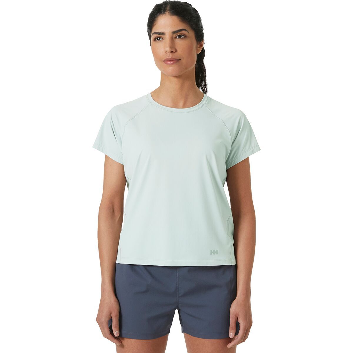 Image of Helly Hansen Shine Solen T-Shirt - Women's Green Mist, L