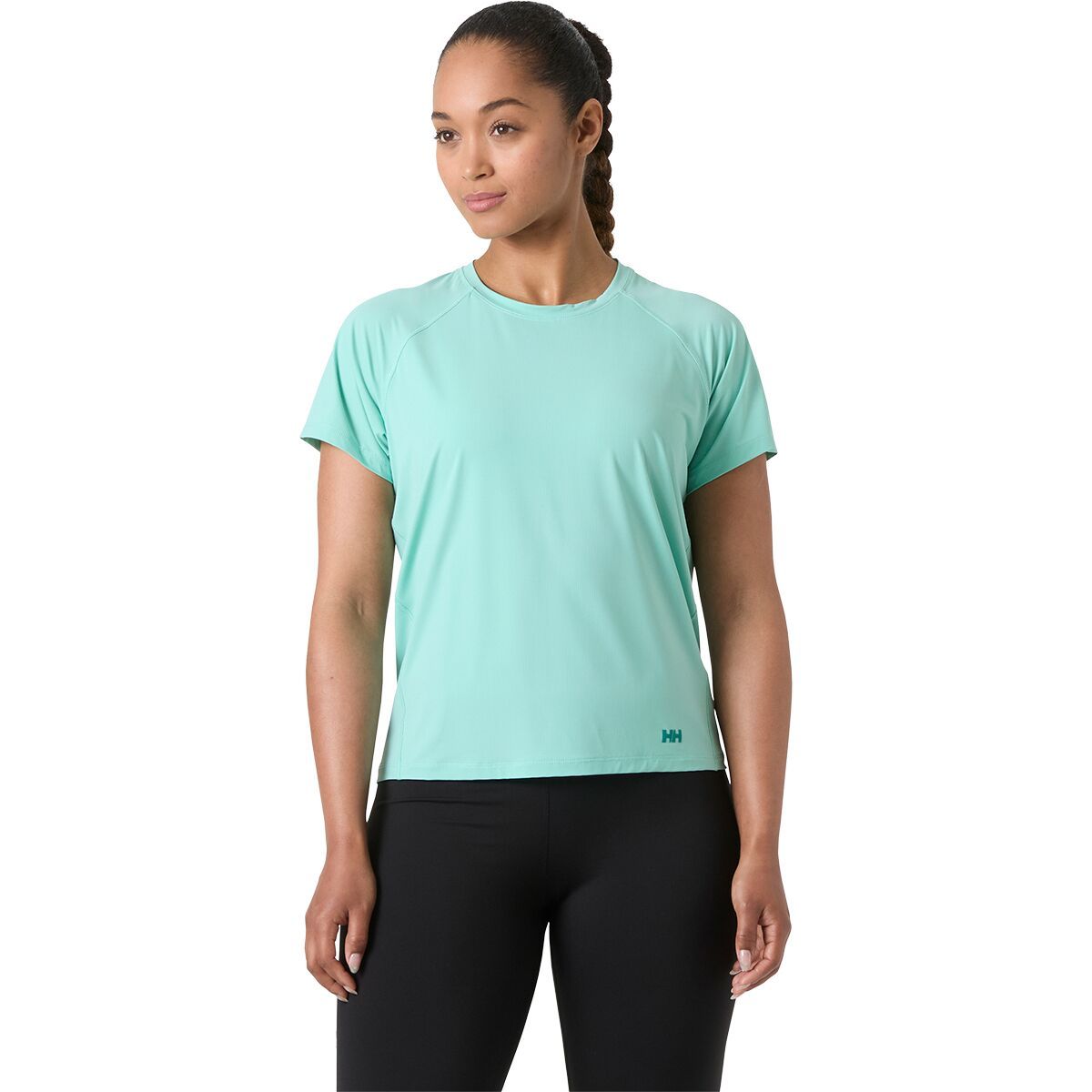 Image of Helly Hansen Shine Solen T-Shirt - Women's Lagoon, XS