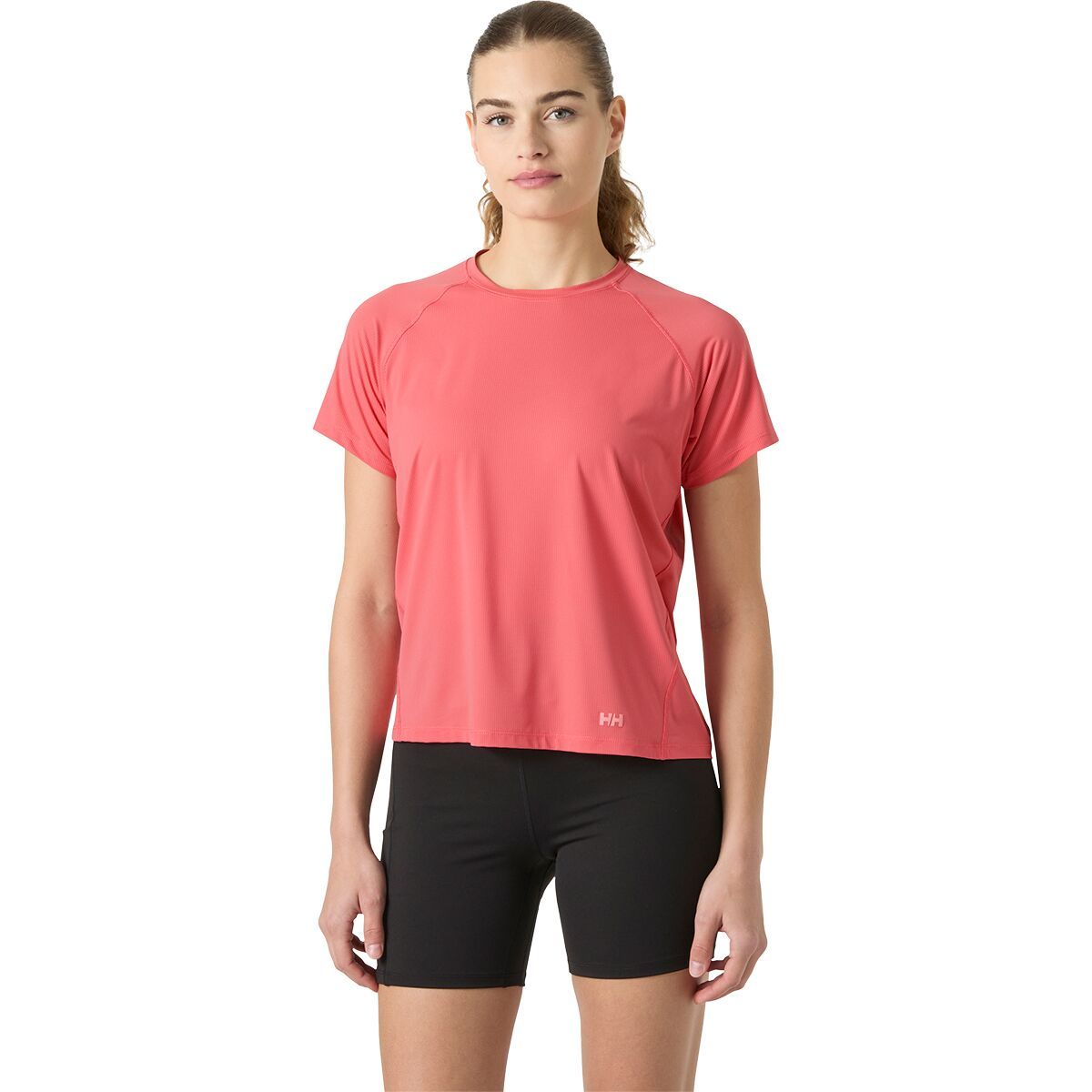 Image of Helly Hansen Shine Solen T-Shirt - Women's Sunset Pink, M