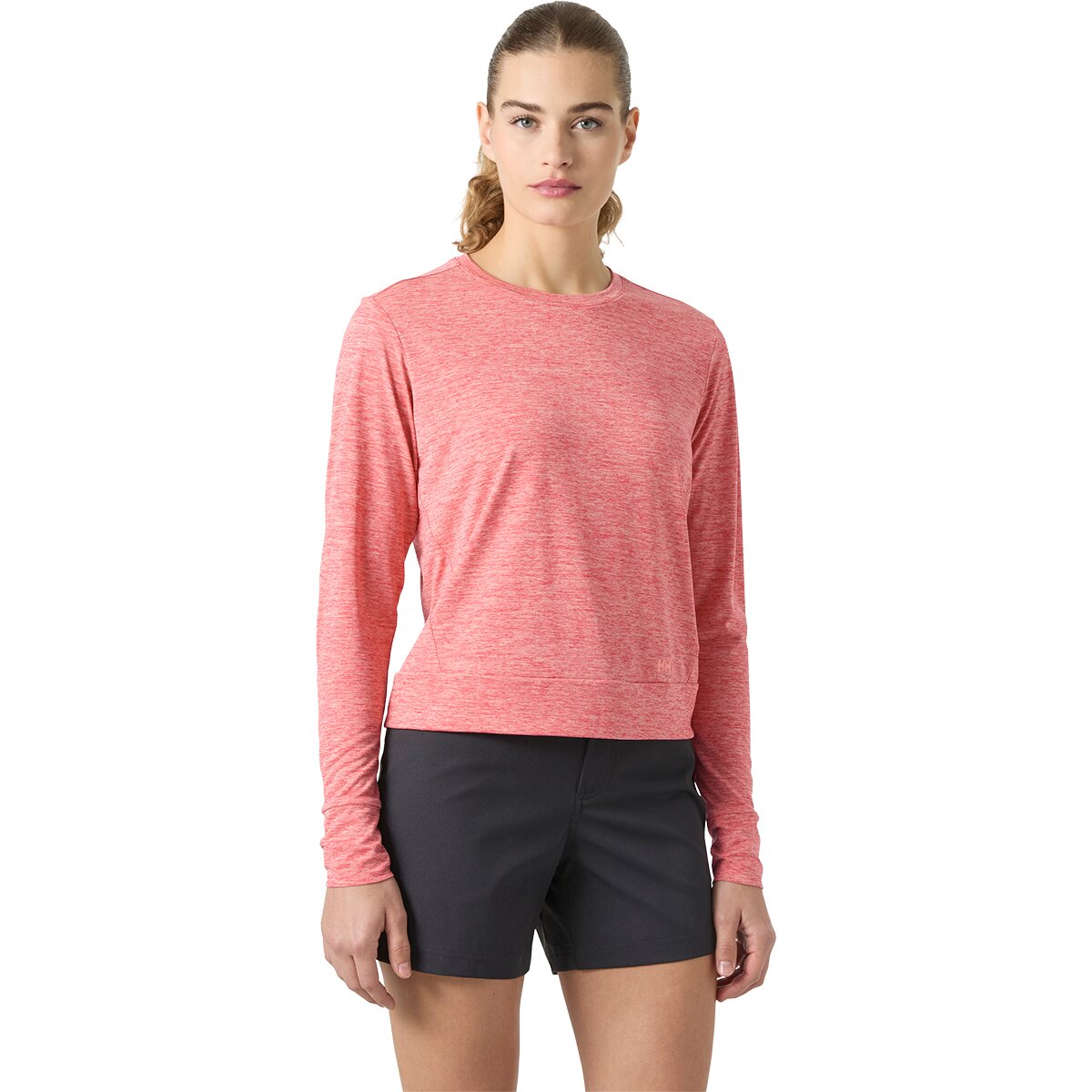 Image of Helly Hansen Sval Long-Sleeve Crew Shirt - Women's Cascadia Pink, XL