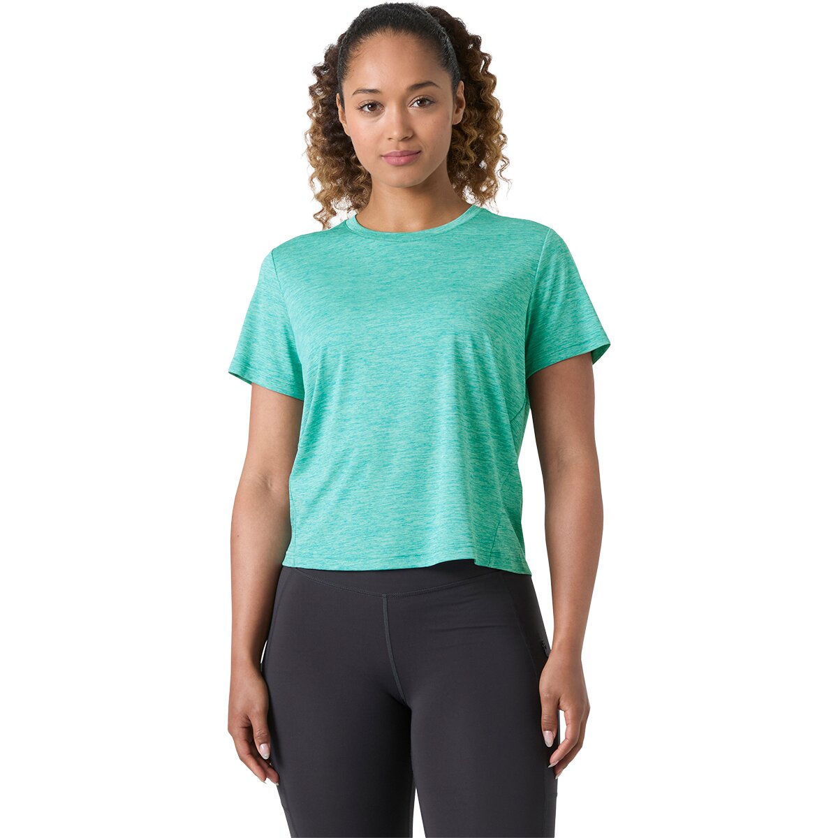 Image of Helly Hansen Sval T-Shirt - Women's Dark Mint, XS