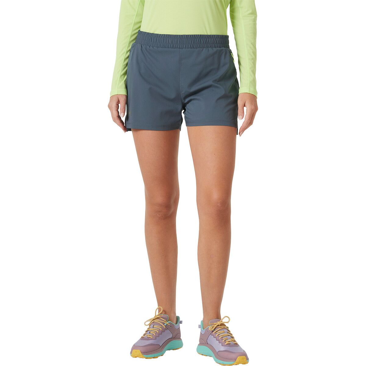 Image of Helly Hansen Trail 3in Short - Women's Alpine Frost, S
