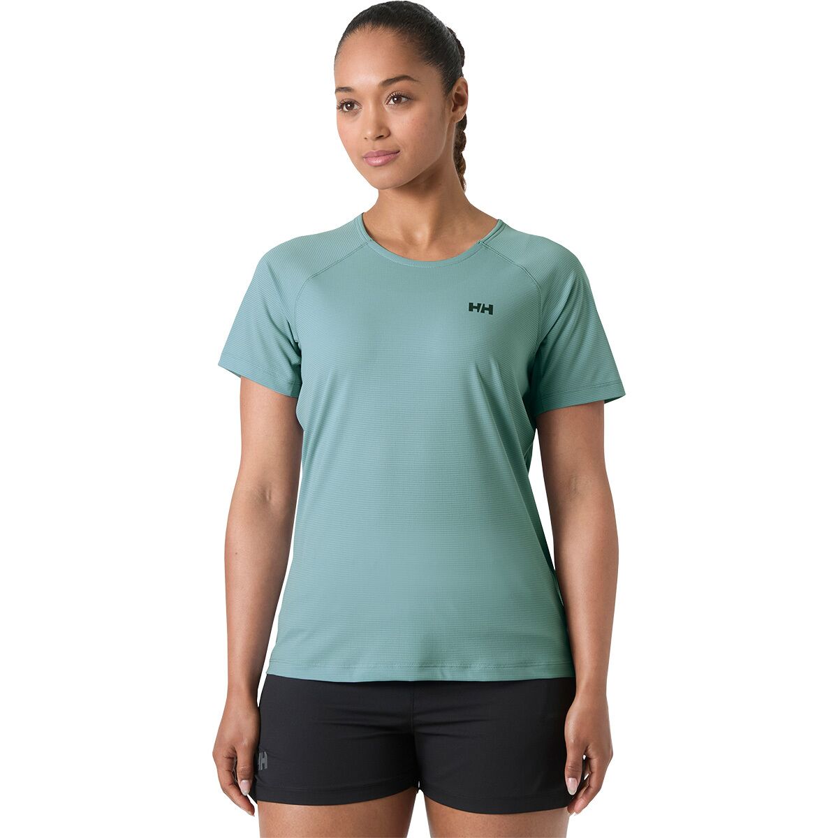 Image of Helly Hansen Trail Short-Sleeve T-Shirt - Women's Windy Blue, XS