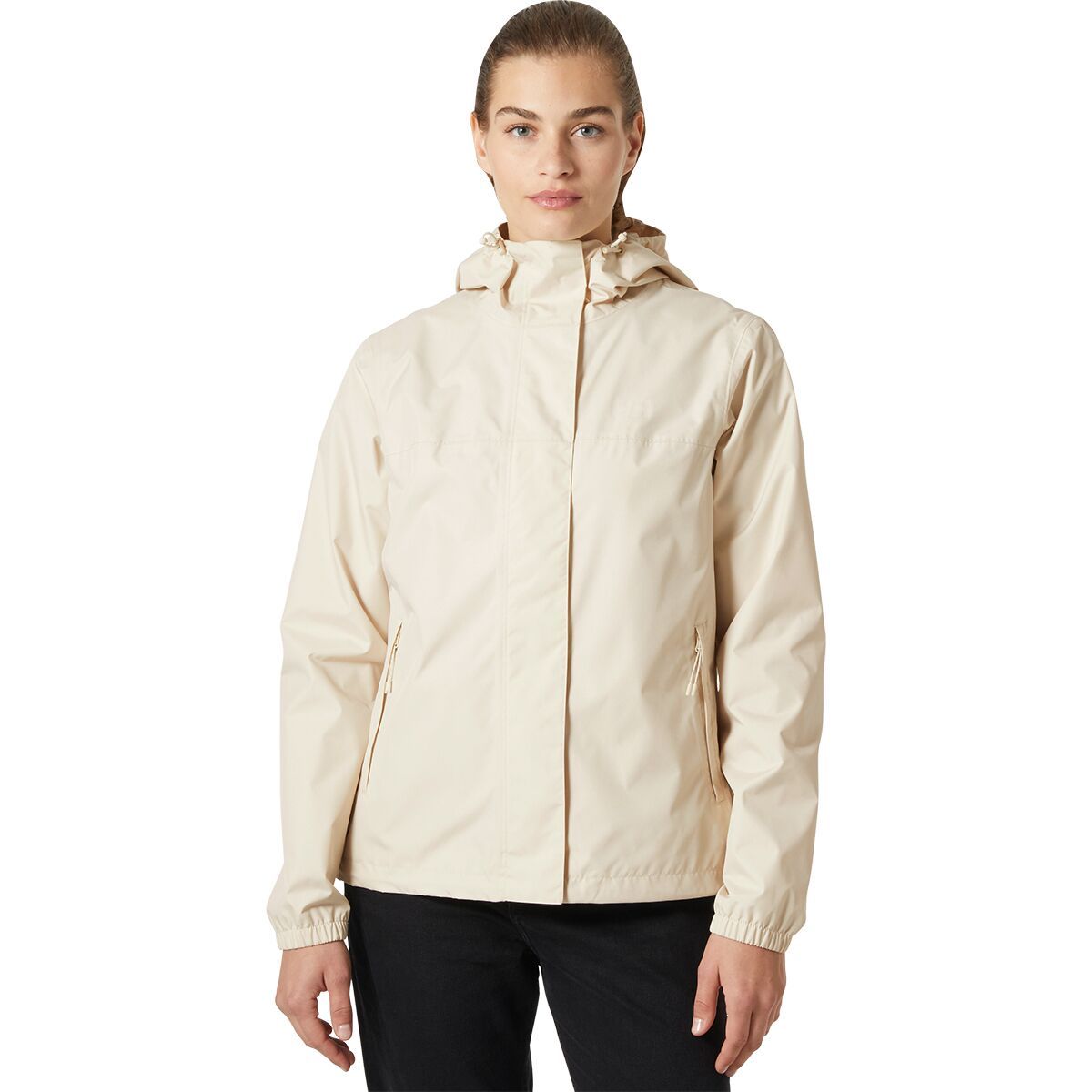 Helly Hansen Vancouver Rain Jacket - Women's Cream, XL