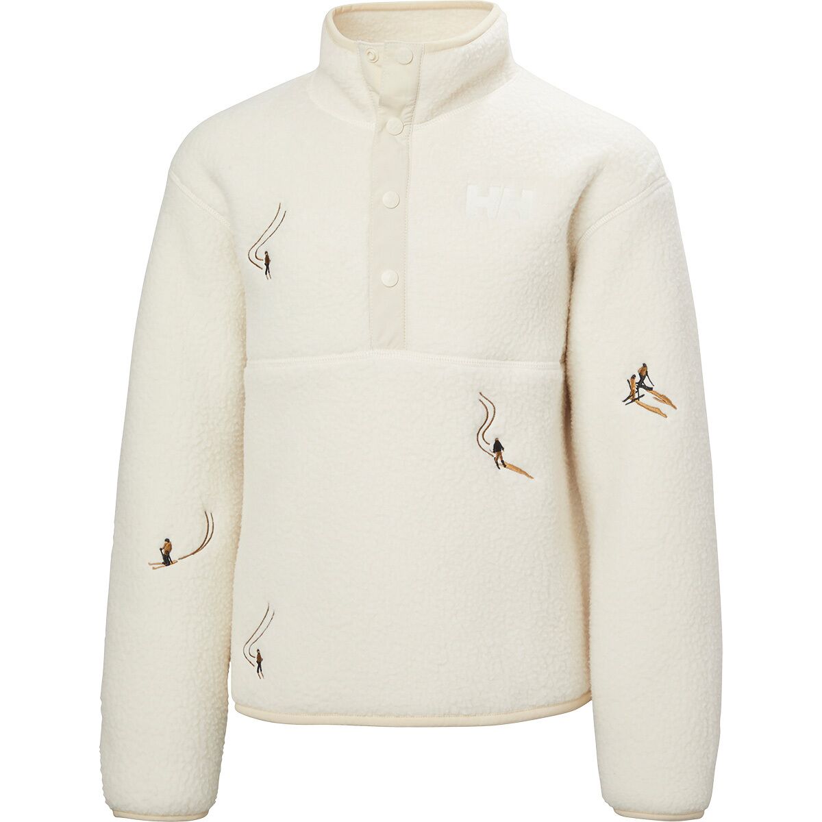 Image of Helly Hansen Jr Frosty Pile Sweater - Kids' Cream Emb, 12