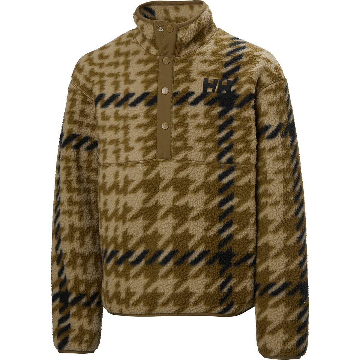 Image of Helly Hansen Jr Frosty Pile Sweater - Kids' Sepia Broxburn AOP, 9