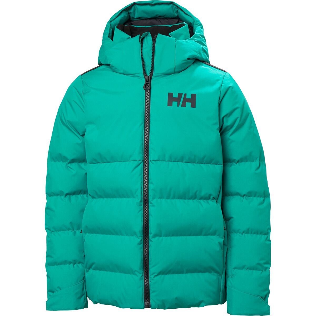 Image of Helly Hansen Jr Kvitfjell Race Puffy Jacket - Kids' Signal Green, 10