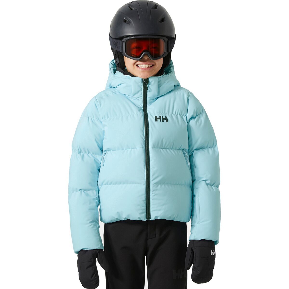 Image of Helly Hansen Jr Nora Puffy Jacket - Girls' Light Cyan, 13