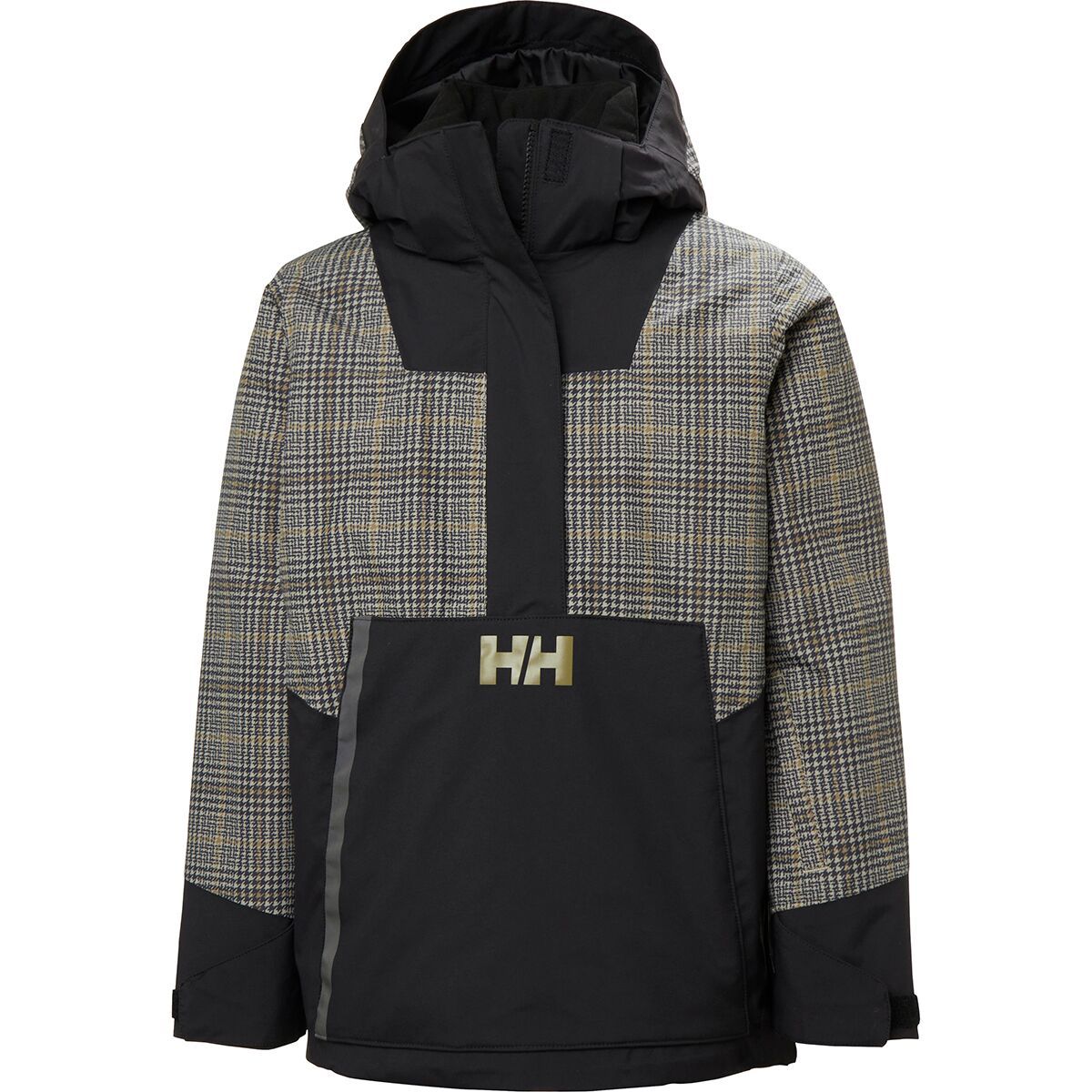 Image of Helly Hansen Jr Ride Anorak - Kids' Black Broxburn AOP, 10