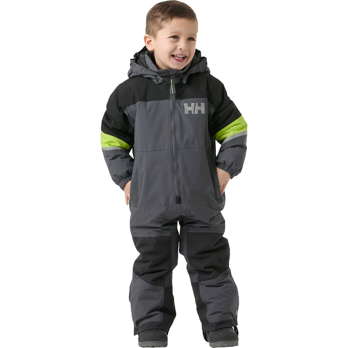 Image of Helly Hansen Rider 3.0 Insulated Suit - Toddlers' Thunder Grey, 3