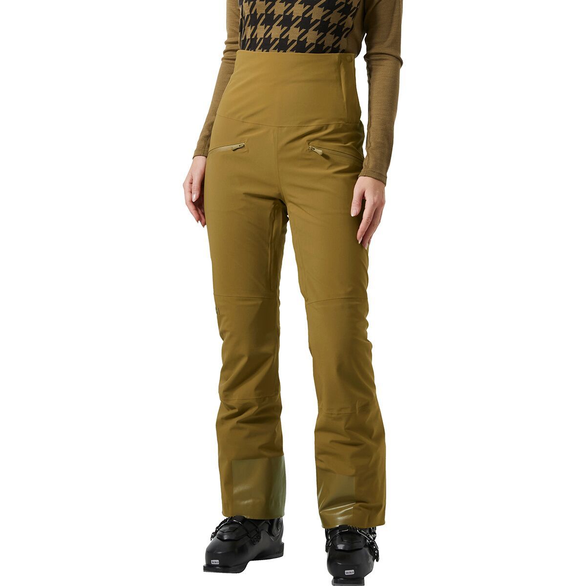 Image of Helly Hansen Alphelia Hi Waist Insulated Pant - Women's Sepia, M