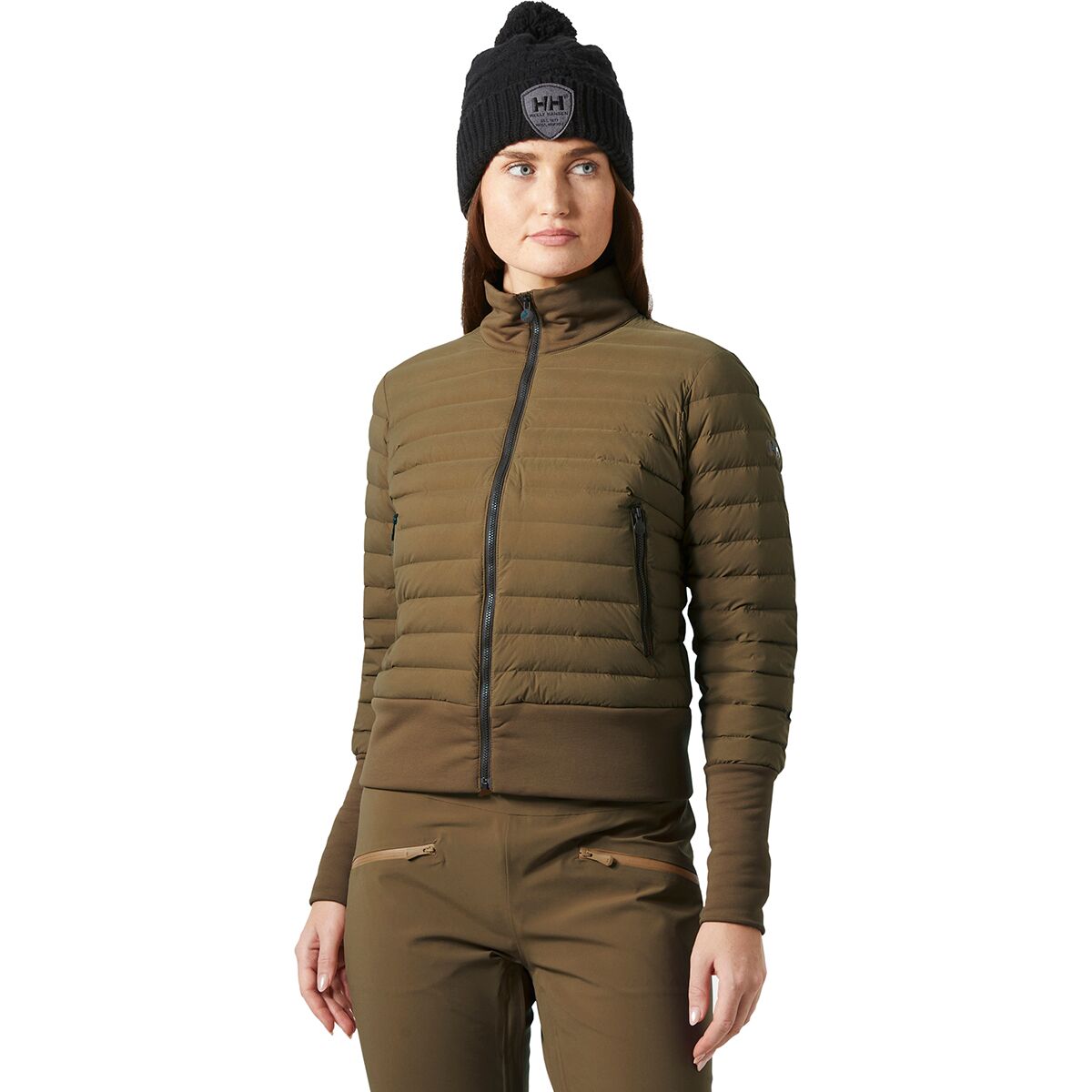 Image of Helly Hansen Avanti Down Midlayer Jacket - Women's Sepia, S