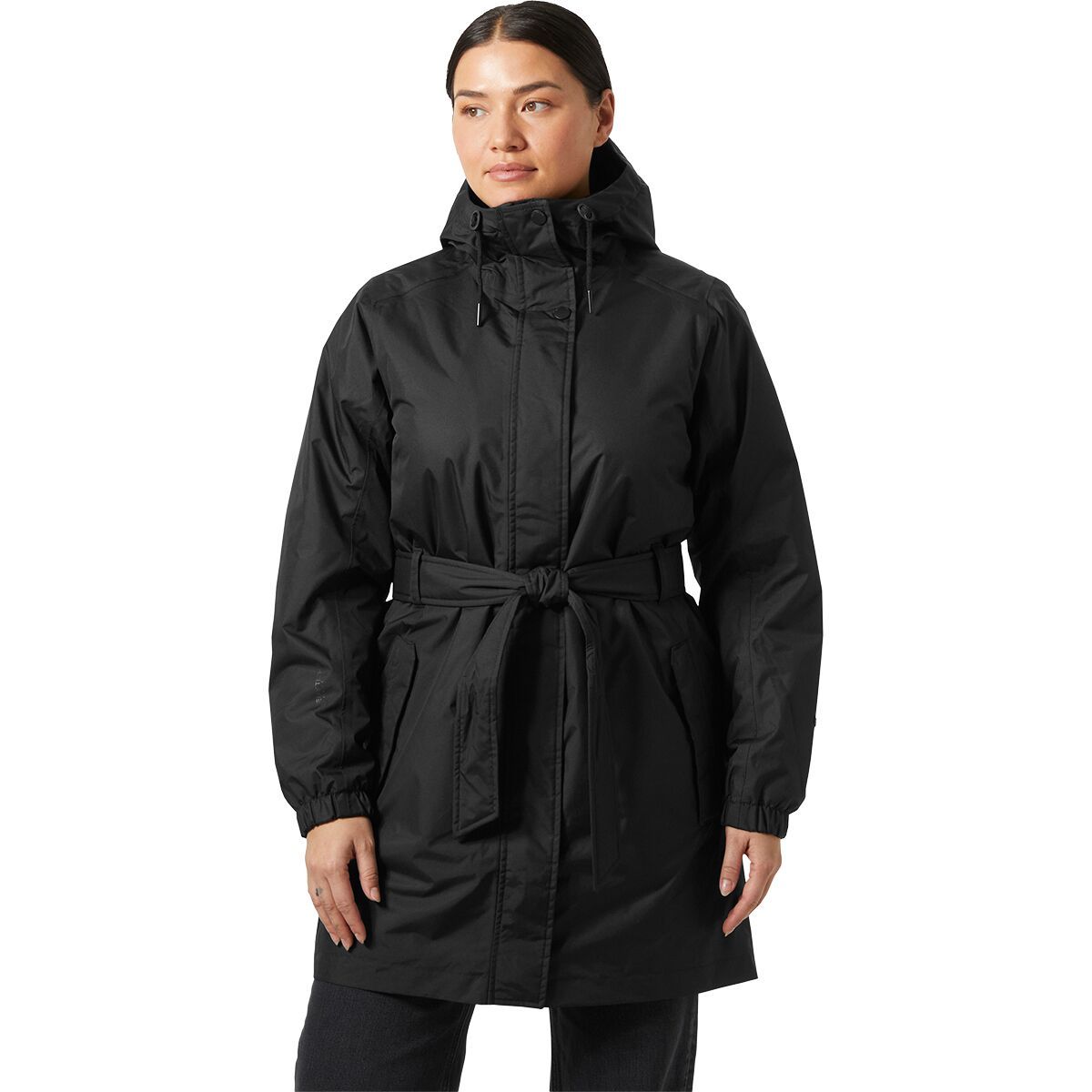 Image of Helly Hansen Classic Insulated Trench Jacket - Women's Black, M