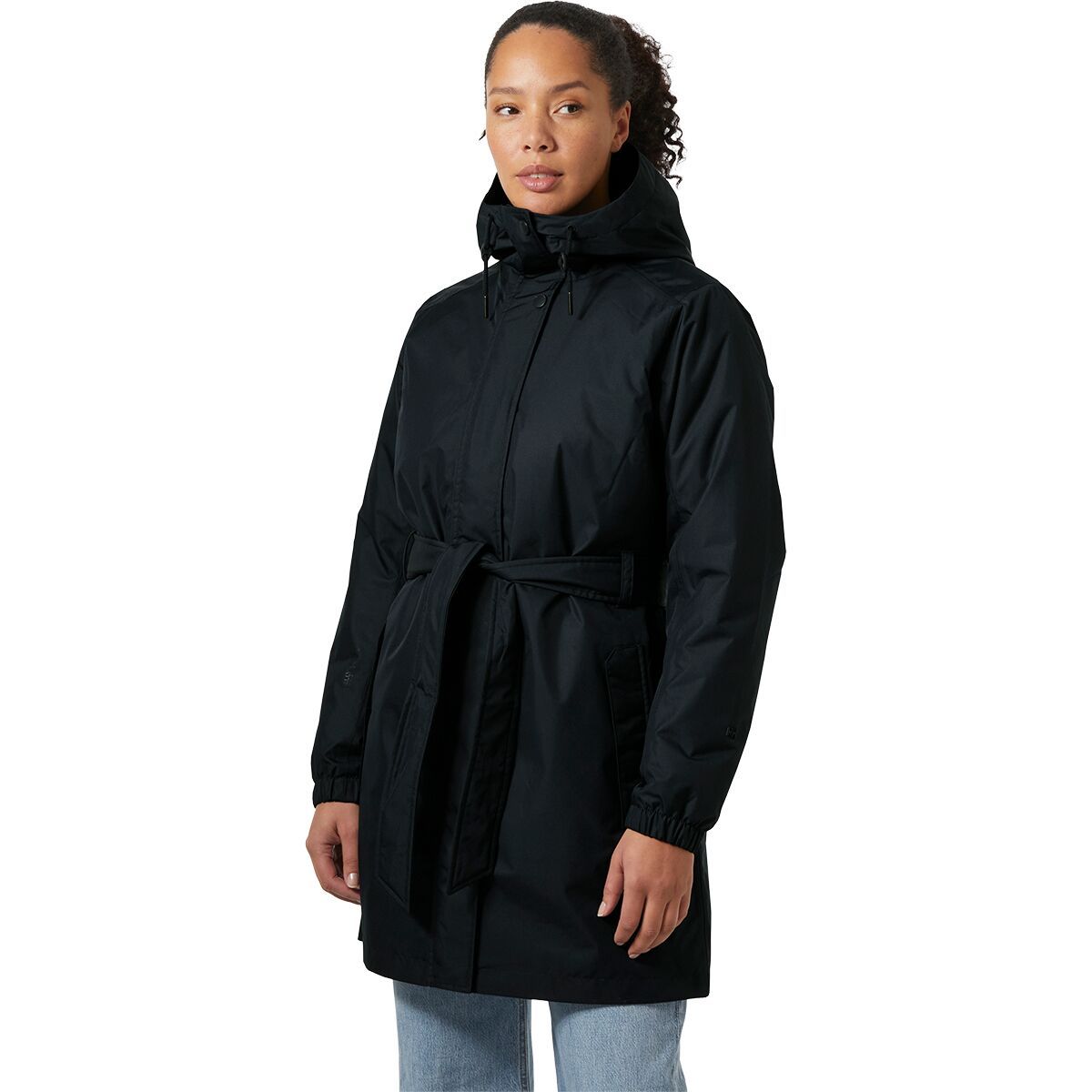 Image of Helly Hansen Classic Insulated Trench Jacket - Women's Navy, L