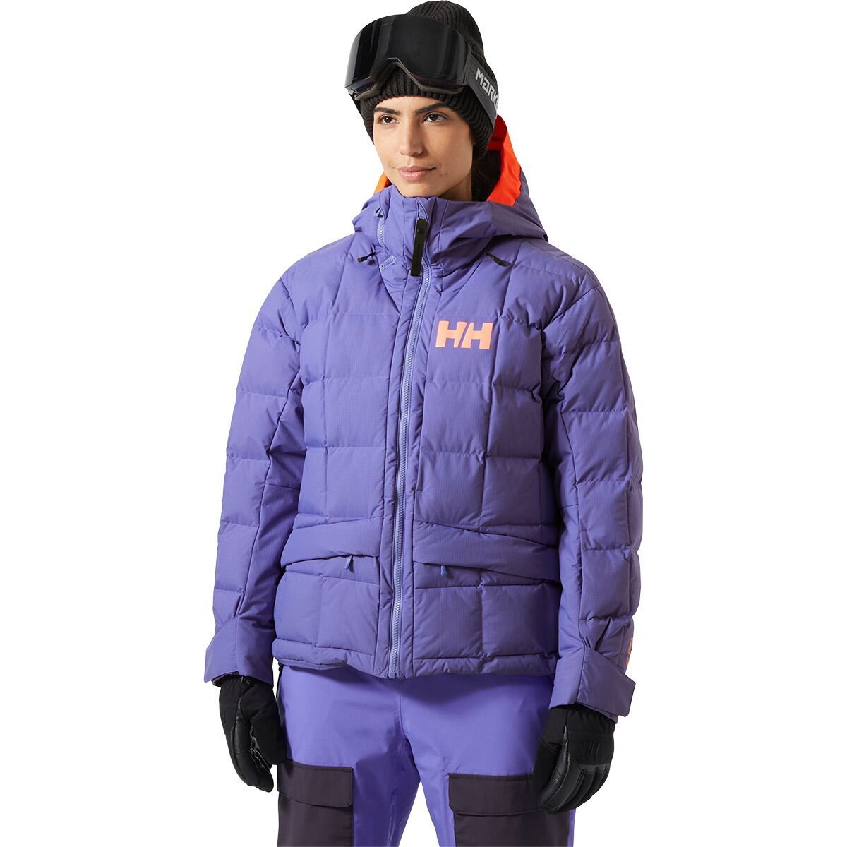 Image of Helly Hansen Emiko Ridable Puffy Jacket - Women's Ultra Violet, S