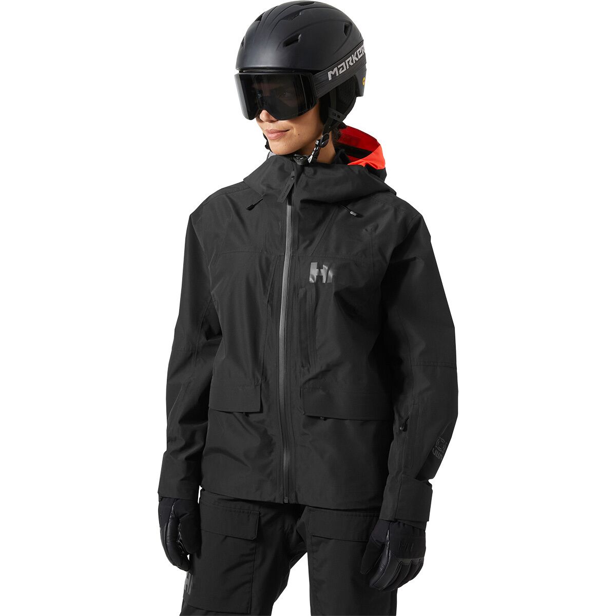 Image of Helly Hansen Emiko Short Shell Jacket - Women's Black, XL
