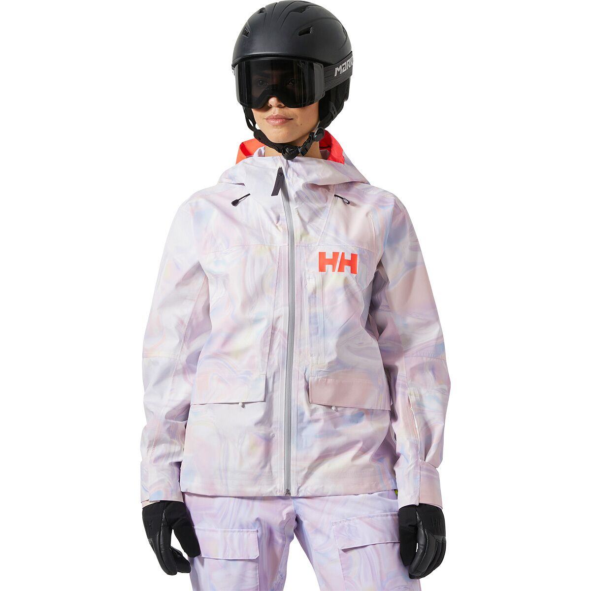 Image of Helly Hansen Emiko Short Shell Jacket - Women's Reflections Aop, M