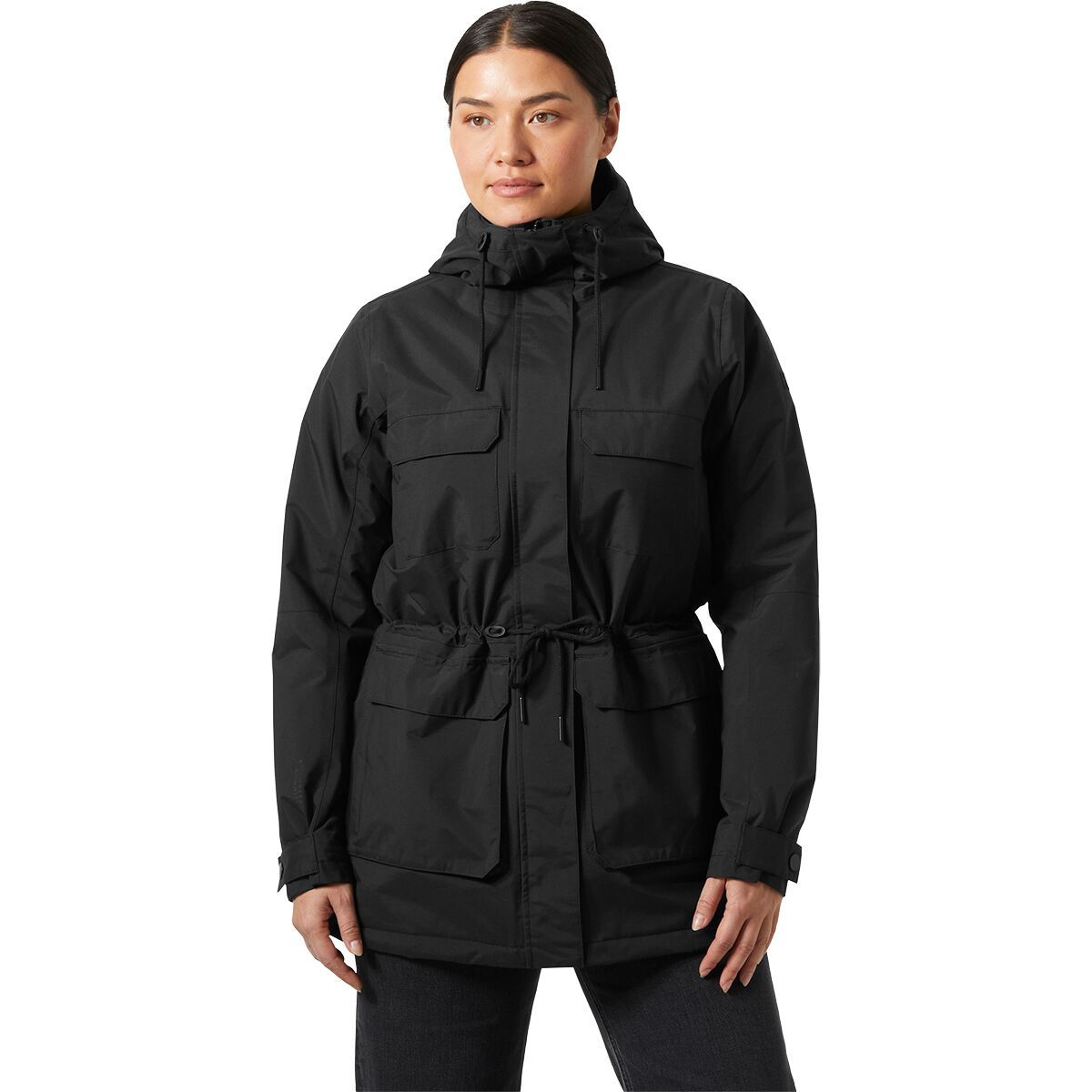 Image of Helly Hansen Escape Insulated Parka - Women's Black, M