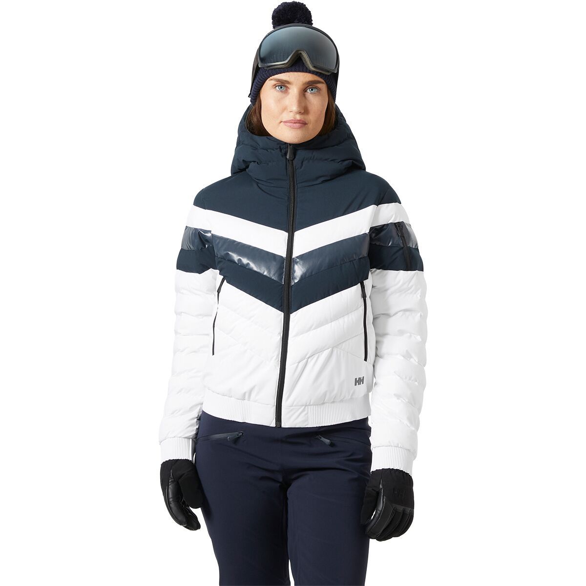 Image of Helly Hansen Imperial Short Puffy Jacket - Women's Navy, L