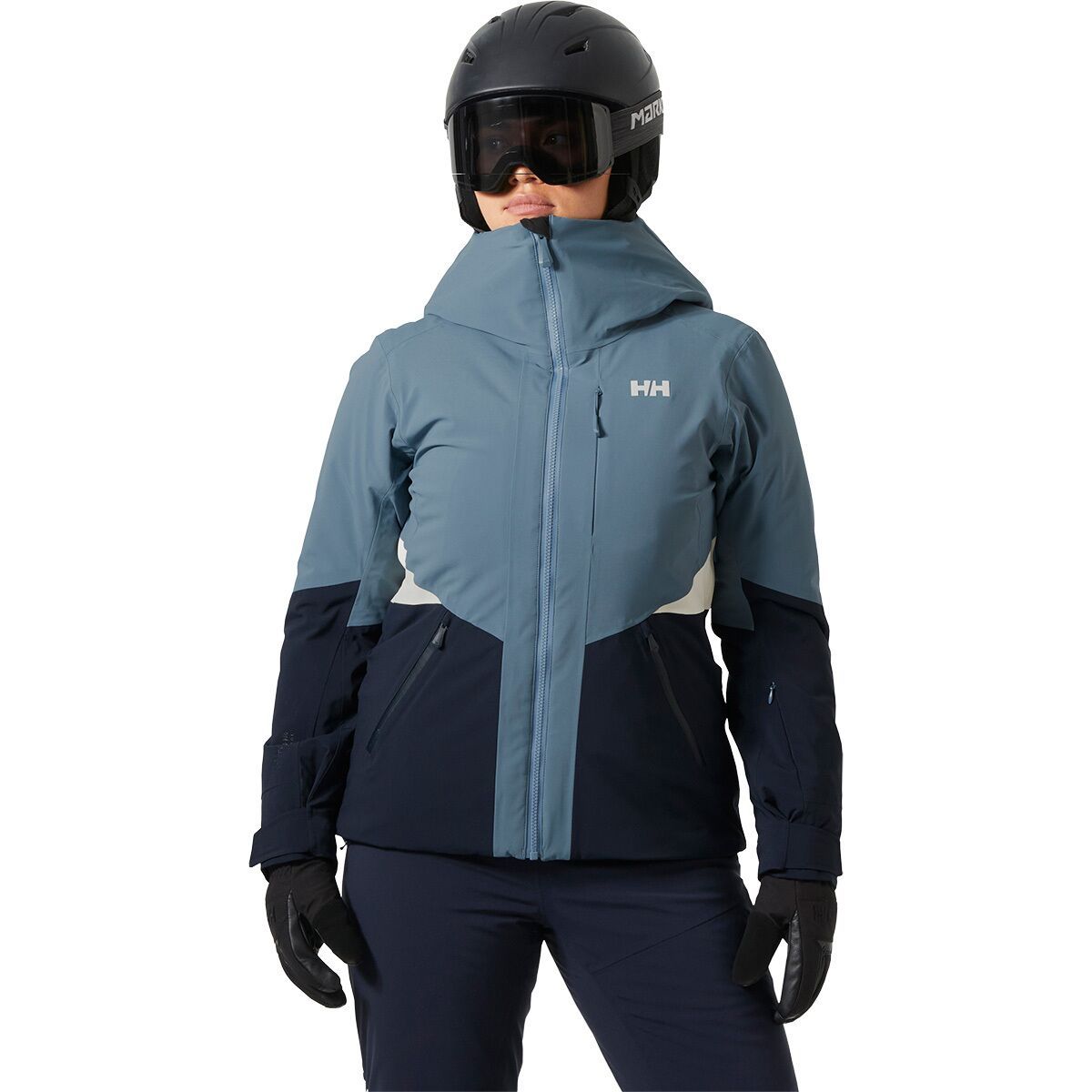 Image of Helly Hansen Kvitfjell Race Insulated Jacket - Women's Navy Washed Navy, L