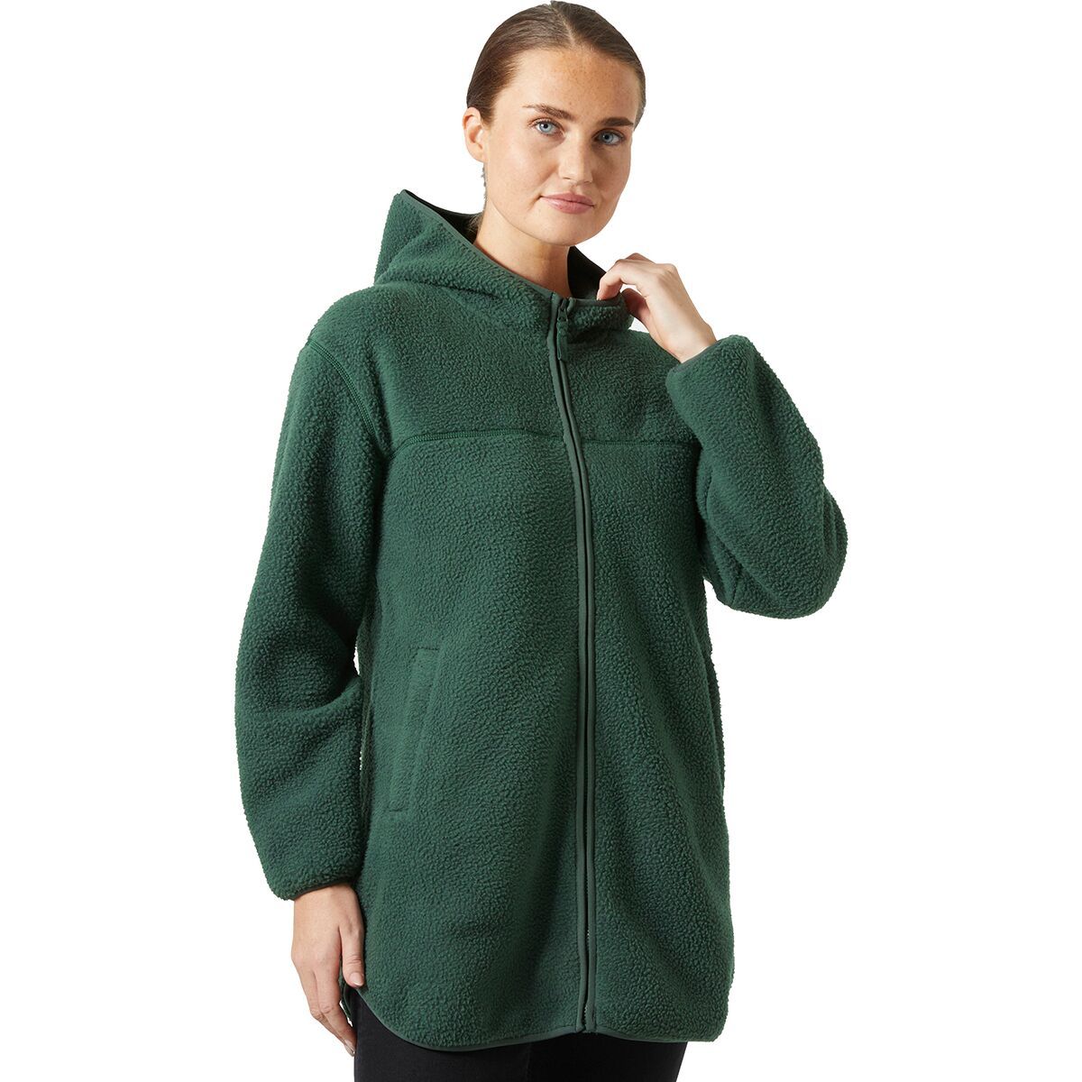 Image of Helly Hansen Maud Pile Jacket - Women's Jungle Green, S