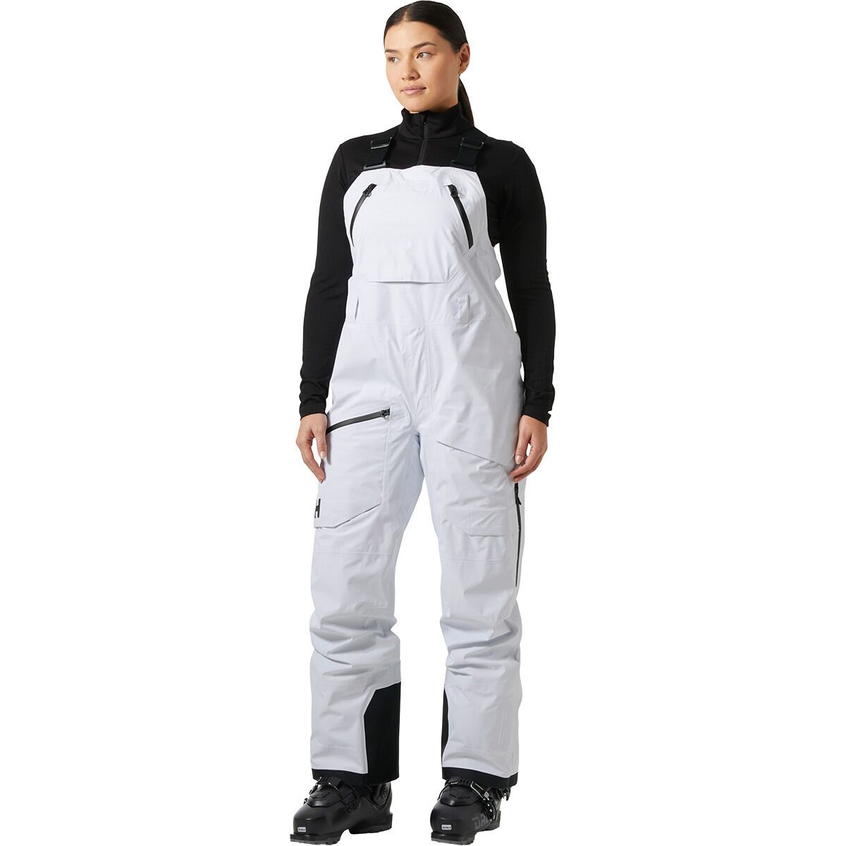 Image of Helly Hansen Ridge Infinity Shell Bib Pant - Women's White, L