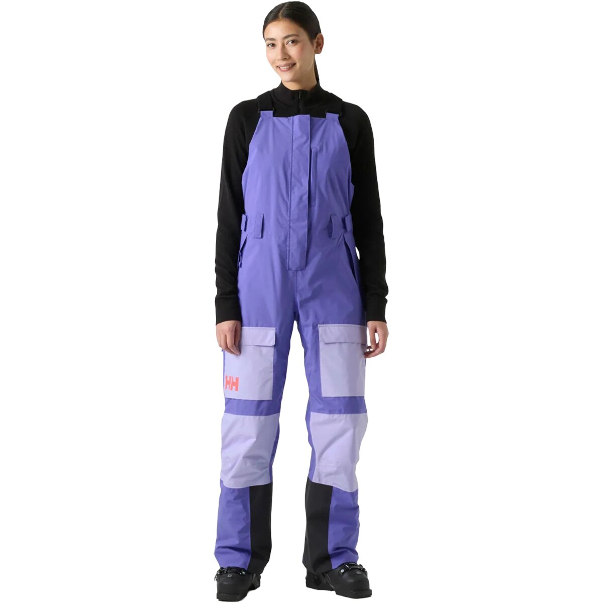 Image of Helly Hansen Switch Cargo Bib Pant - Women's Ultra Violet 2, XS