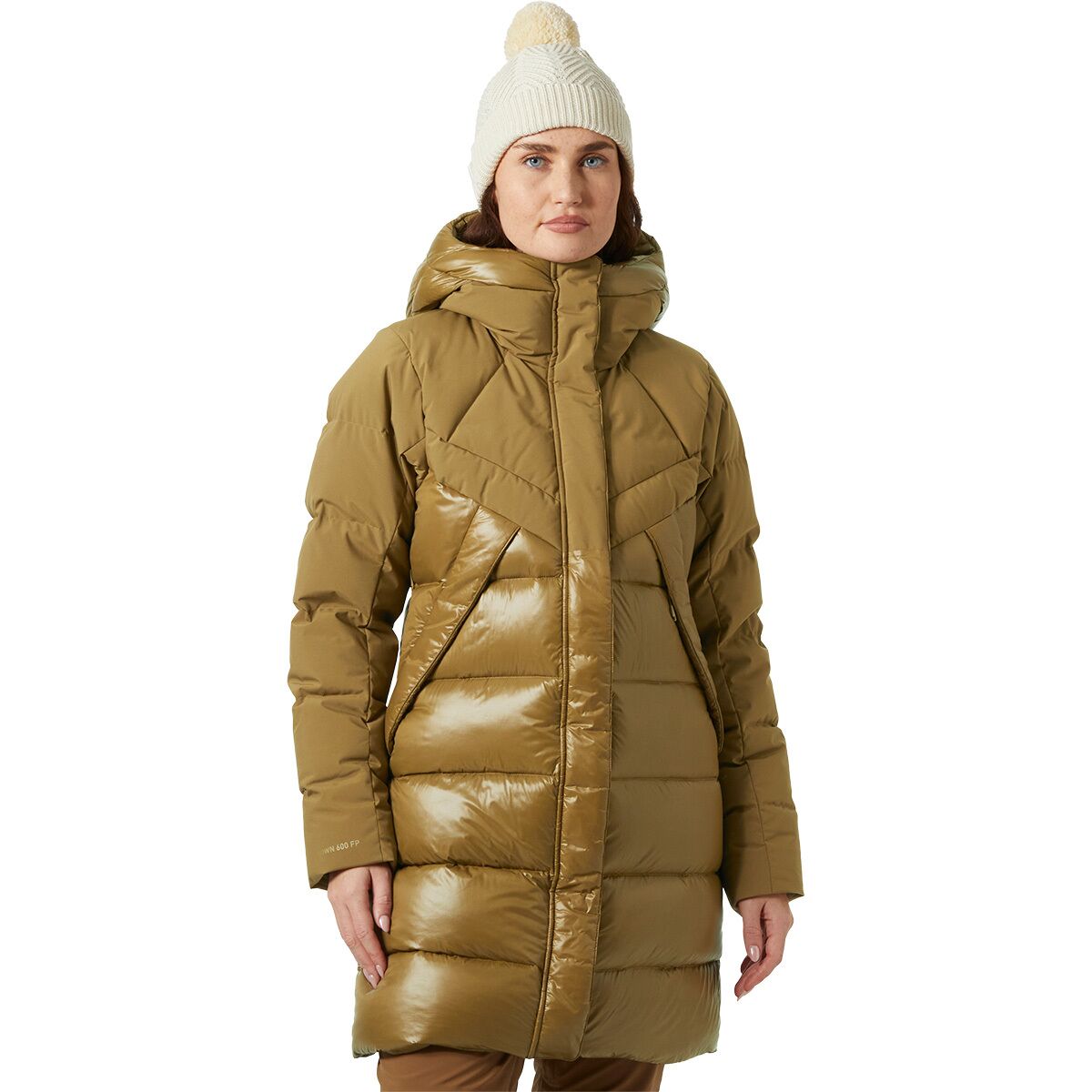 Image of Helly Hansen Winter Bliss Down Parka - Women's Sepia, XS