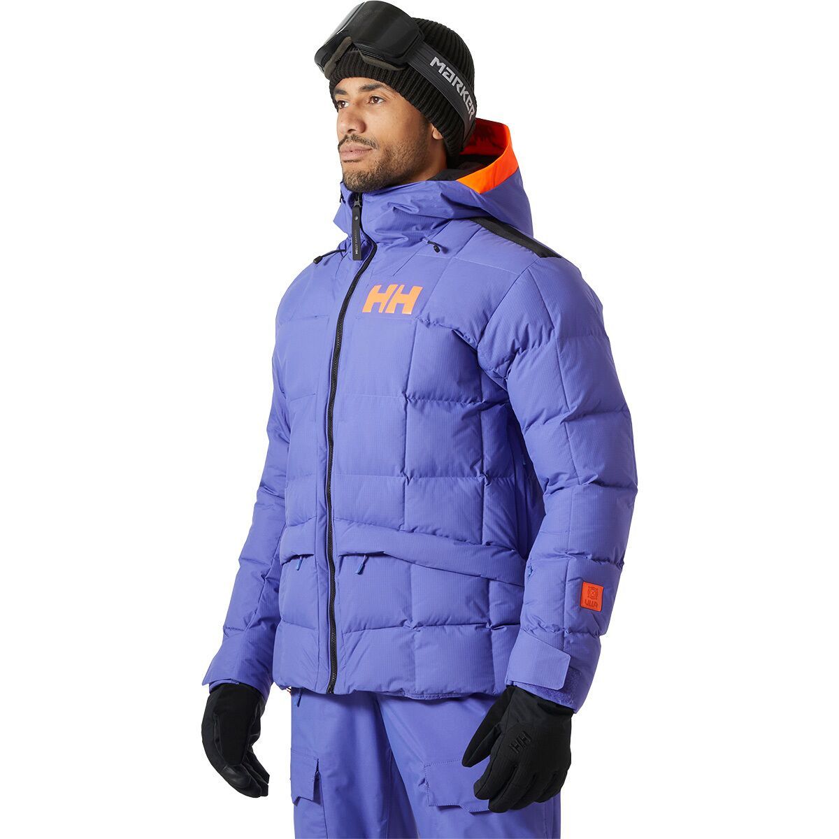 Image of Helly Hansen Emiko Ridable Puffy Jacket - Men's Ultra Violet, L
