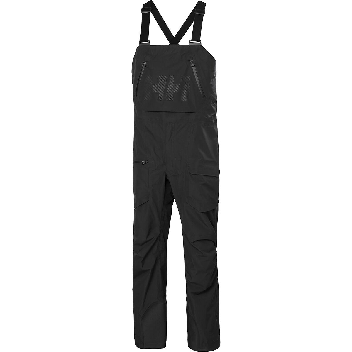 Image of Helly Hansen Ridge Infinity Shell Bib Pant - Men's Black, M