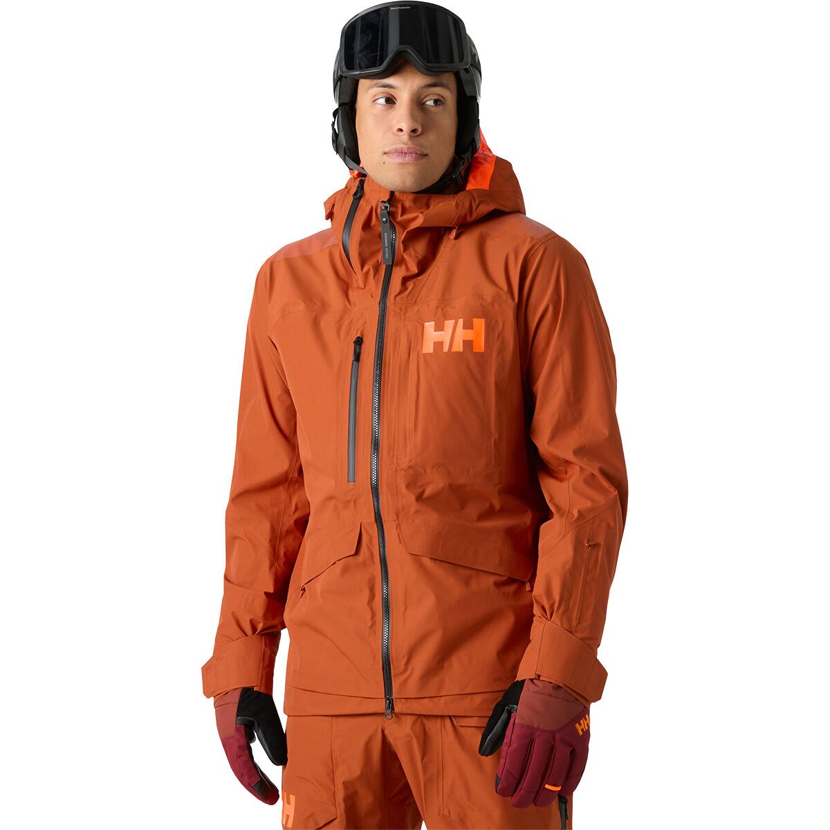 Image of Helly Hansen Ridge Infinity Shell Jacket - Men's Ginger Biscuit, XL