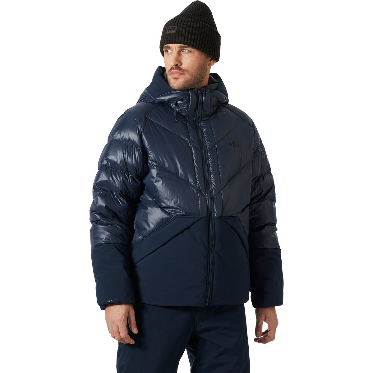 Image of Helly Hansen Village Down Jacket - Men's Navy, XL