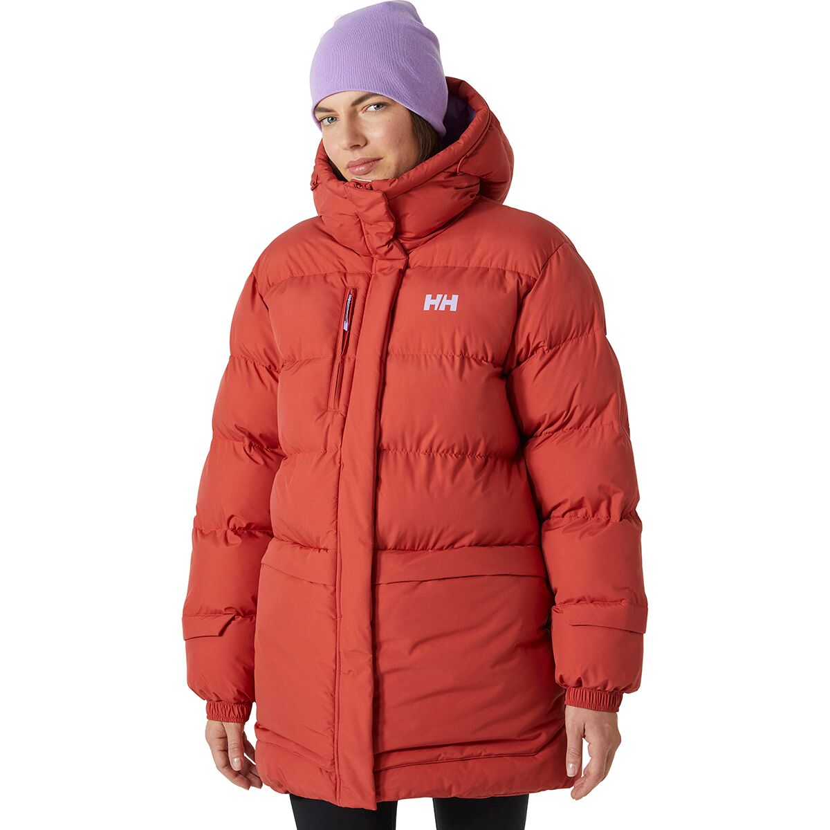 Image of Helly Hansen Aurora Parka - Women's Poppy Red, XS